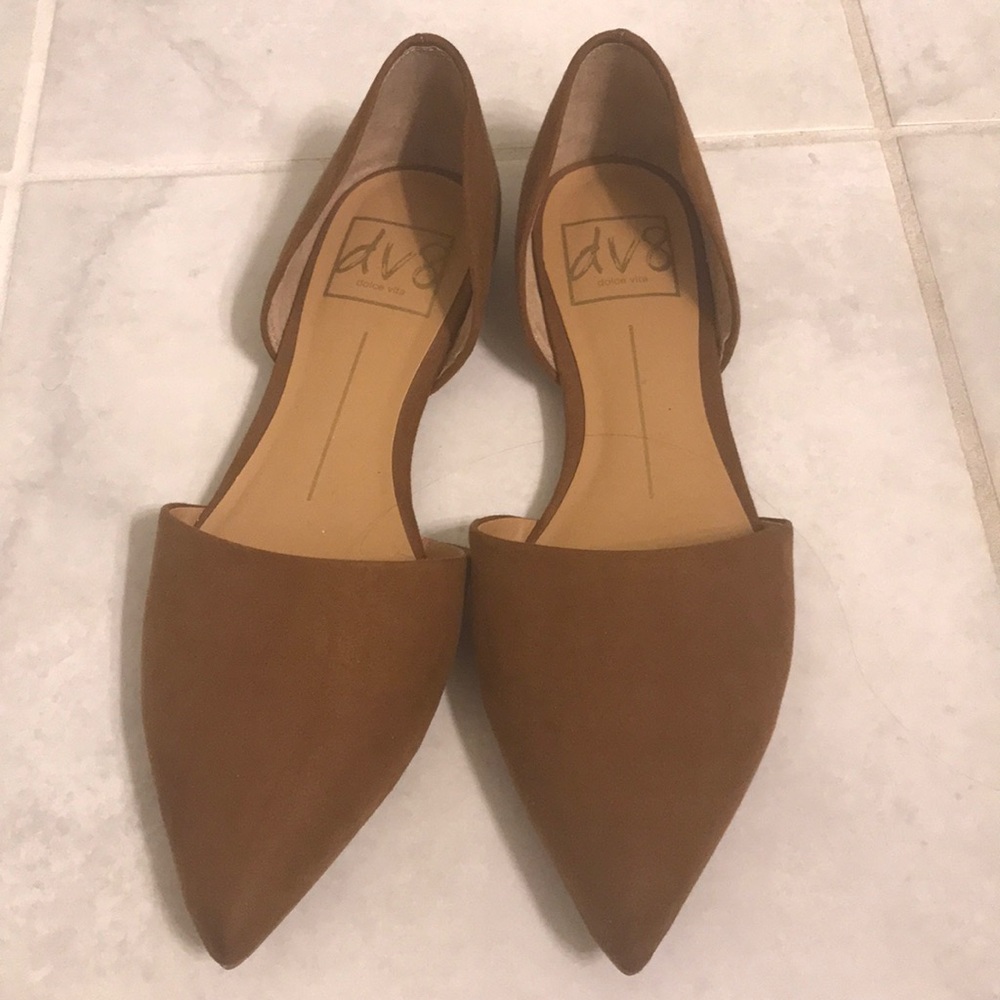 Brand new dolce vita flats never worn!